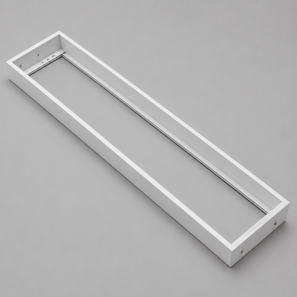 PLAFON PREMIUM DE ALUMINIO PARA PANEL FLAT RECTANGULAR 305X1205