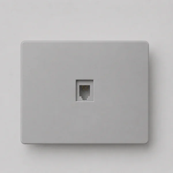 CONECTOR DE RED MONACO GRIS MACROLED, RJ11