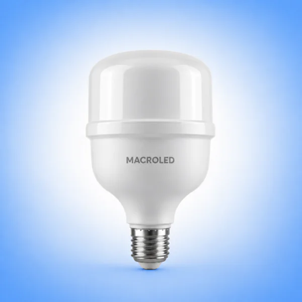 BULBON MACROLED CORTO T120 40W E27 FRIO 6500K AC185-265V 90LM/W FP0.5