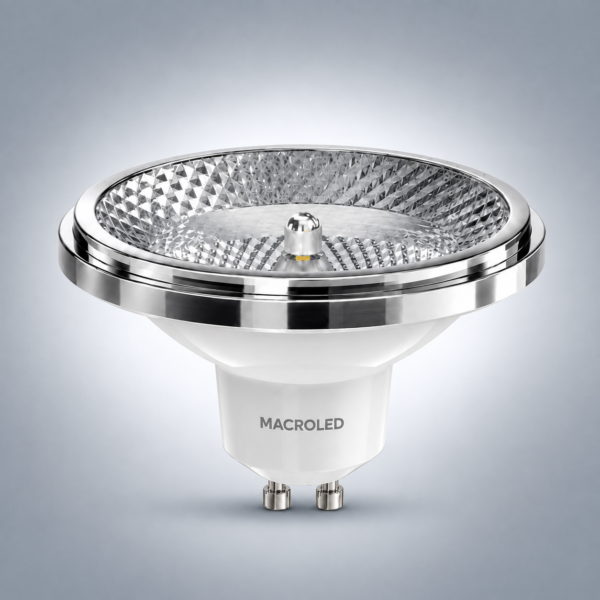 AR111 MACROLED 11W GU10 COB NO DIM AC100-240V FP>0.9 NEUTRO 4000K 12º 950LM