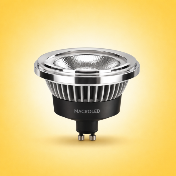 AR111 MACROLED GU10 12W 93RA TRIAC DIM AC180-260V 8* 2700K