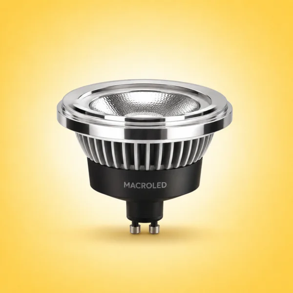 AR111 MACROLED GU10 12W 93RA TRIAC DIM AC180-260V 8* 2700K