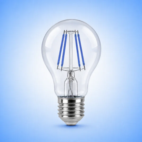 BULBO A60 FILAMENTO MACROLED 4W E27 AC180-265V AZUL