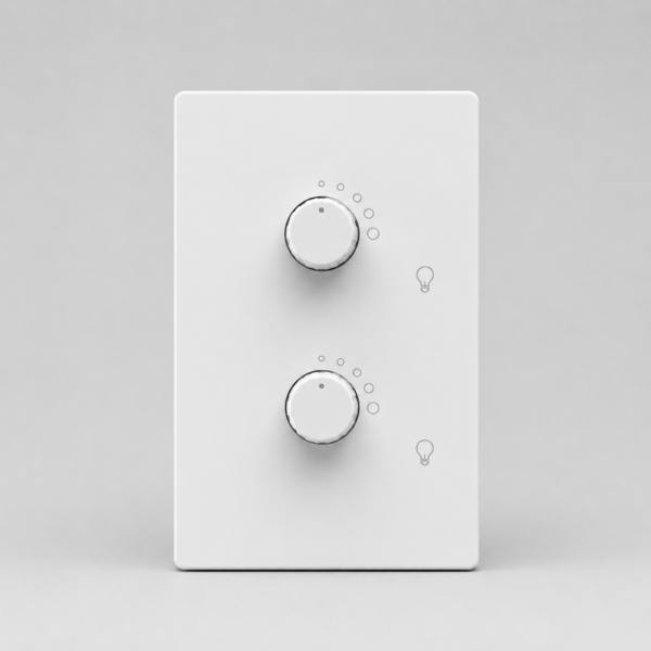 DIMMER LED DOBLE MONACO BLANCO MACROLED