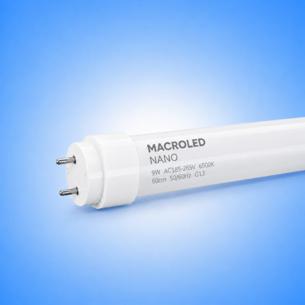 TUBO MACROLED NANO 18W AC185-265V 120CM FRIO 6500K