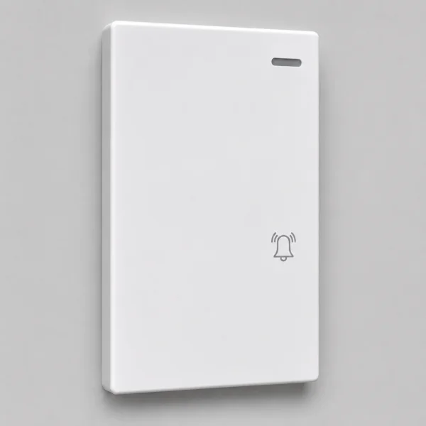 TIMBRE MONACO BLANCO MACROLED, AC 250V, 10A MAX. BASTIDOR METALICO