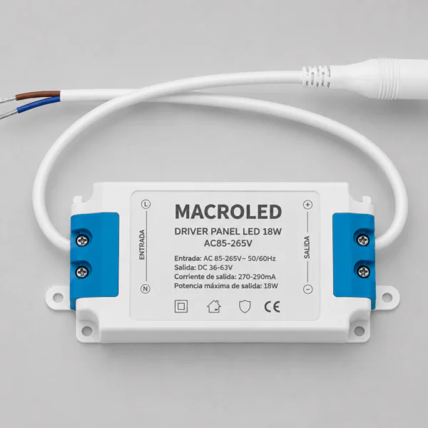 DRIVER PANEL LED 18W AC85-265V
