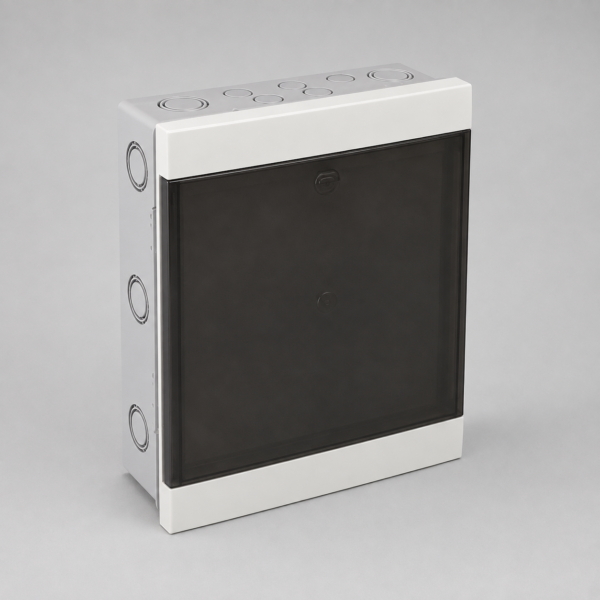 GEN ROD (12281) GABINETE ESTANCO PLASTICO QUADRI 325X465X180 CON PUERTA FUME