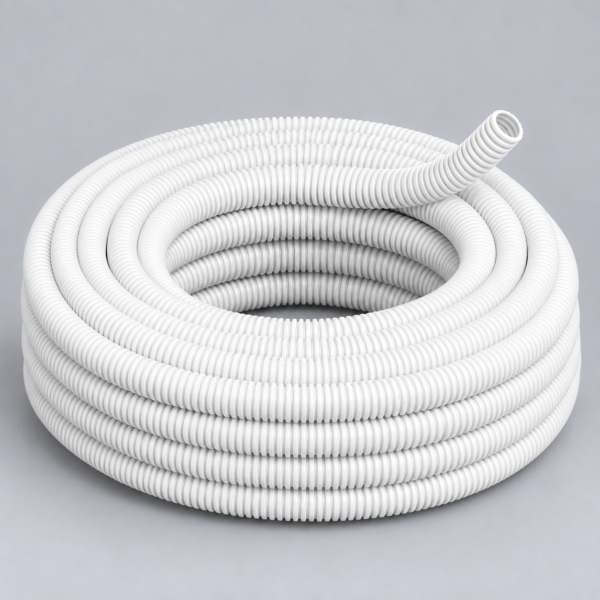GEN ROD (GETC20L-5) CAÑO FLEXIBLE LIVIANO BLANCO 20 MM (X 25 MTS) 3/4