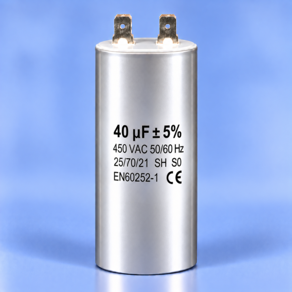 CORILUX (CCT023) (AYB021) CAPACITOR MOTOR 40 MFD. 450 V