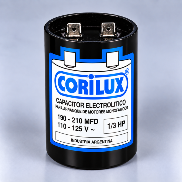CORILUX (CAP106) CAPACITOR 190 - 210 MFD. (1/3 HP)