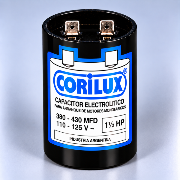 CORILUX (CAP113) CAPACITOR 380 - 430 MFD. ( 1½ HP)