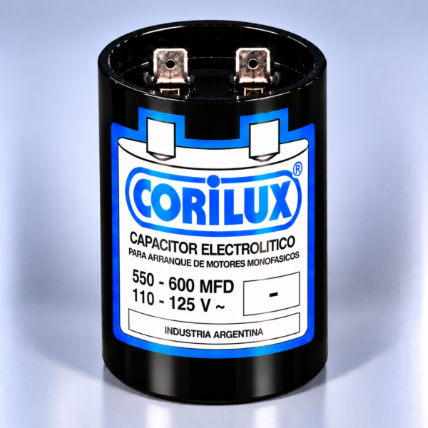 CORILUX (CAP118) CAPACITOR 550 - 600 MFD. (    HP)