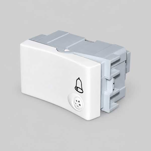 JELUZ (40052)  VERONA MODULO PULSADOR BLANCO