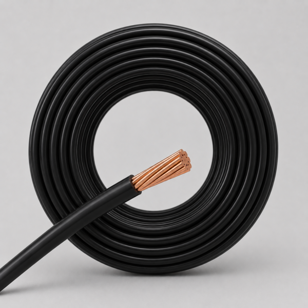 KALOP (KD20043) CONDUCTOR UNIPOLAR C4 2.5 MM NEGRO (ROLLO 100 METROS)