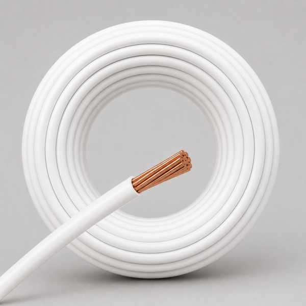 KALOP (KD20045) CONDUCTOR UNIPOLAR C4 2.5 MM BLANCO (ROLLO 100 METROS)