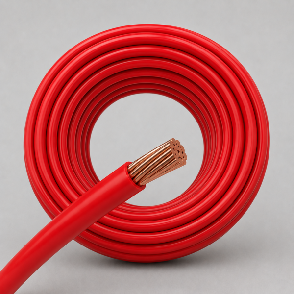 KALOP (KD20061) CONDUCTOR UNIPOLAR C4 4MM ROJO (ROLLO 100 METROS)