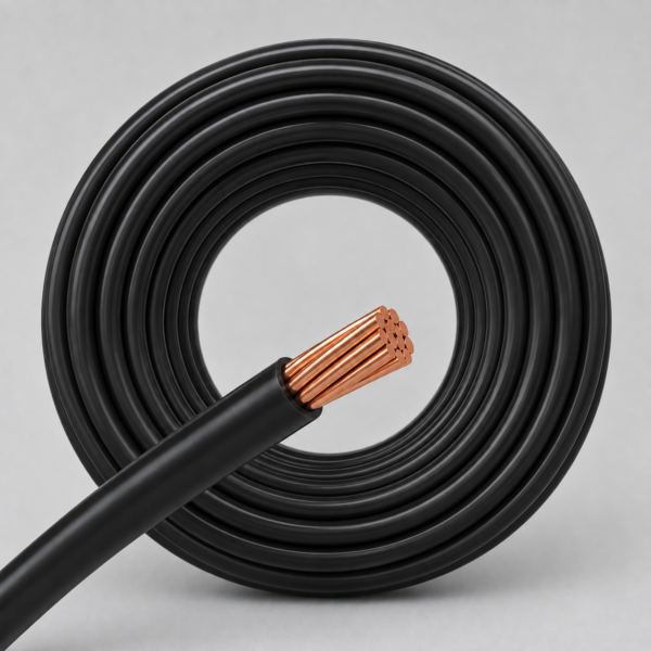 KALOP (KD20063) CONDUCTOR UNIPOLAR C4 4MM NEGRO (ROLLO 100 METROS)