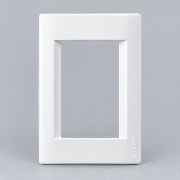 KALOP (KD40710) TAPA BLANCA RECTANGULAR CIVIL (B/300)