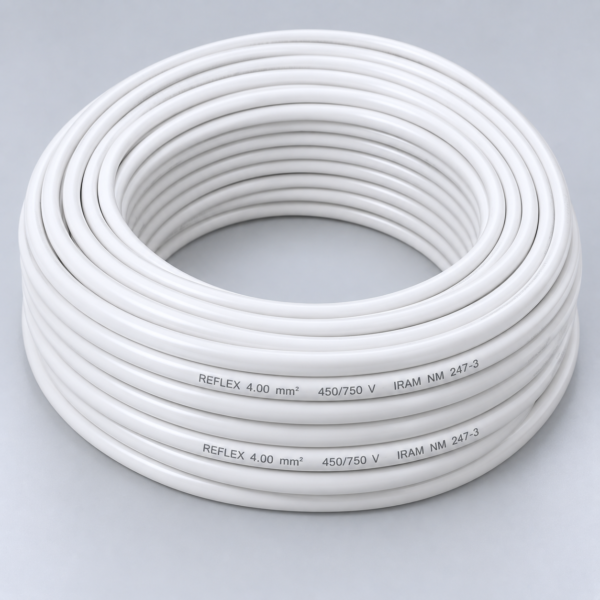 REFLEX (0326) CONDUCTOR UNIPOLAR 4.00 MM BLANCO