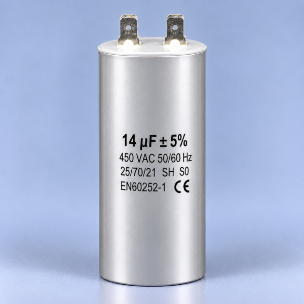 CORILUX (CCT013) (AYB011) CAPACITOR MOTOR 14 MFD.  450 V