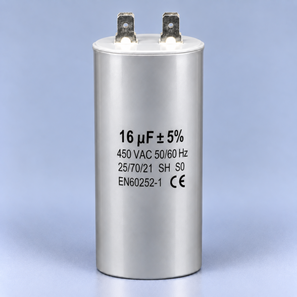 CORILUX (CCT014) (AYB012) CAPACITOR MOTOR 16 MFD. 450 V