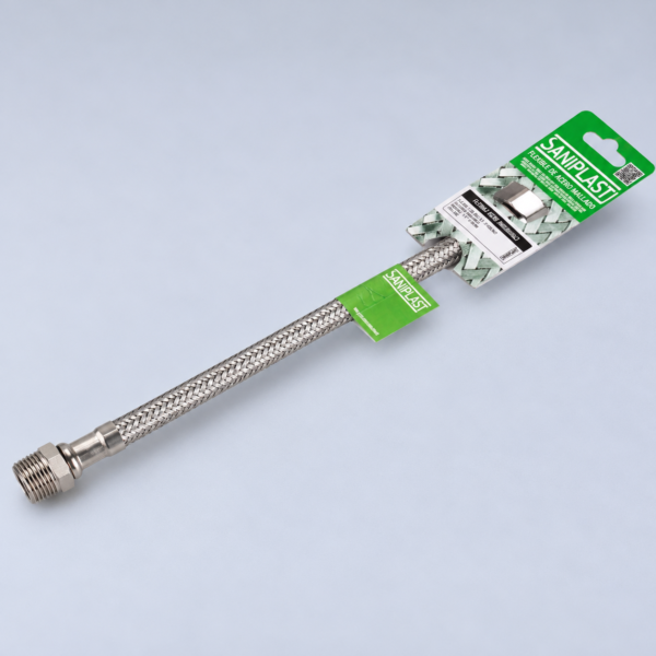 FLEXIBLE ACERO MALLADO 1/2"X20CM.